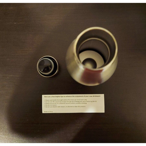 WIZARDING WORLD HARRY POTTER Alumni Steel Water Bottle ~Universal Studios Exc - Picture 4 of 4